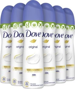 Dove Original Compressed Deodorant - 75 Ml (6 Stuks)