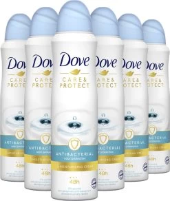 Dove Care & Protect Anti-Transpirant Deodorant Spray - 6 X 150 Ml - Voordeelverpakking