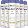 Dove Original Anti-transpirant Deodorant Spray - 6 X 150 Ml - Voordeelverpakking