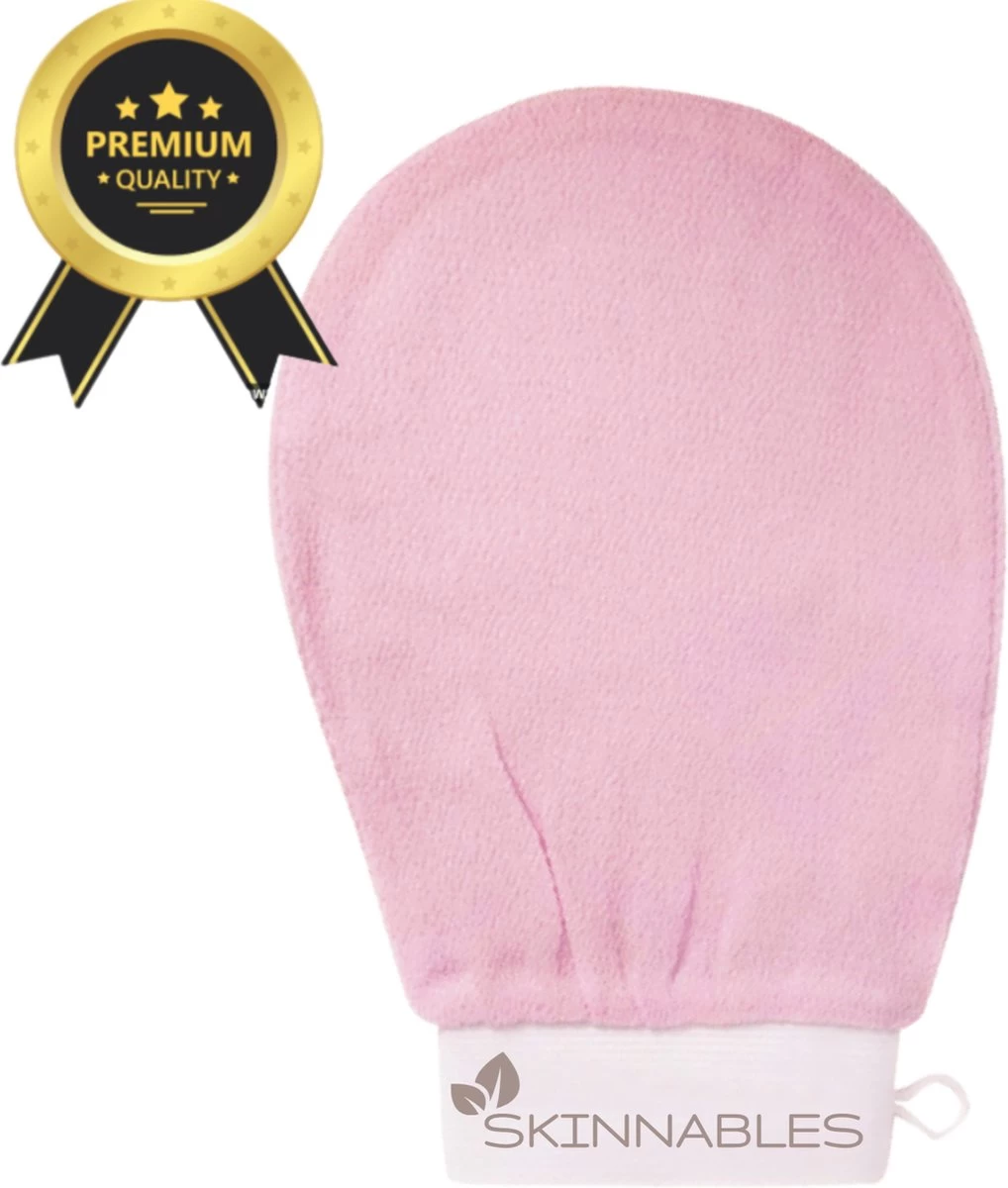 Skinnables Scrub Handschoen - Huidverzorging Voor Hele Lichaam En Gezicht - Douchehandschoen - Exfoliating Glove 1 Skinnables Scrub Handschoen - Huidverzorging Voor Hele Lichaam En Gezicht - Douchehandschoen - Exfoliating Glove