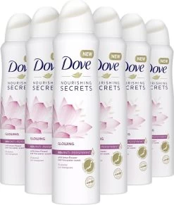 Dove Nourishing Secrets Glowing Anti-transpirant Spray - 6 X 150 Ml