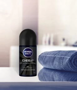 NIVEA MEN Deep - 6 X 50ml - Voordeelverpakking - Deodorant Roller -Lichaamsverzorging 1027x1200 12