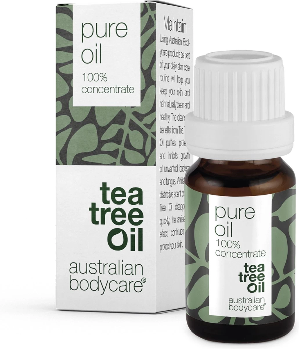Australian Bodycare Pure Tea Tree Olie 10 Ml - 100% Puur Natuurlijke Tea Tree Olie Uit Australië Tegen Huidproblemen - Houdt De Goede Flora Op De Huid In Balans - Effectief Bij Jeugdpuistjes En Pukkeltjes 2 Australian Bodycare Pure Tea Tree Olie 10 Ml - 100% Puur Natuurlijke Tea Tree Olie Uit Australië Tegen Huidproblemen - Houdt De Goede Flora Op De Huid In Balans - Effectief Bij Jeugdpuistjes En Pukkeltjes - Afbeelding 2