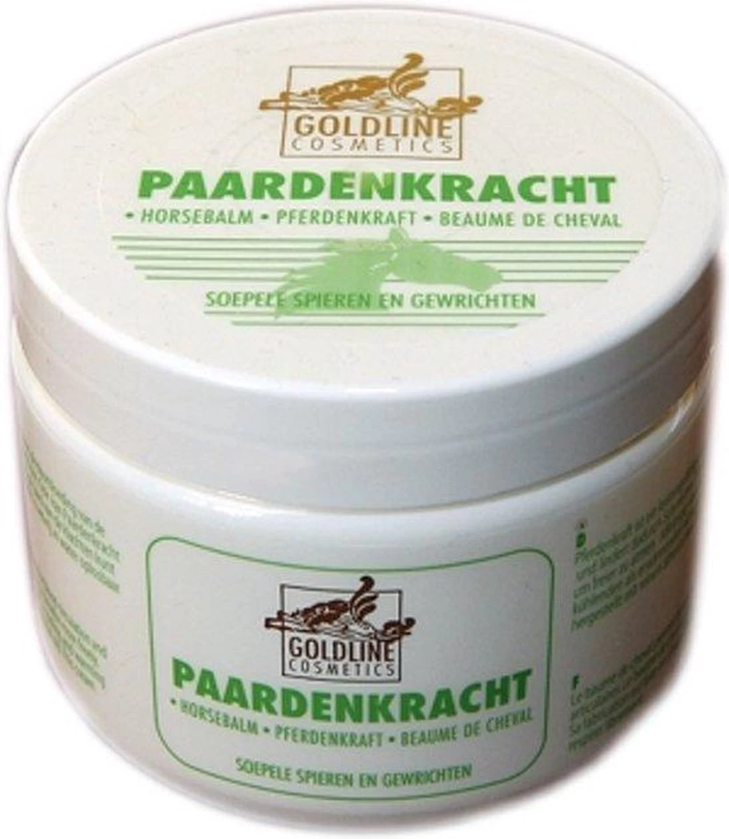 Goldline Paardenkracht - 250 Ml - Bodycrème 2 Goldline Paardenkracht - 250 Ml - Bodycrème - Afbeelding 2