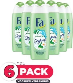Fa Yoghurt Aloe Vera Douchegel 6x 250ml - Grootverpakking 20 Fa Yoghurt Aloe Vera Douchegel 6x 250ml - Grootverpakking -Lichaamsverzorging 1059x1200