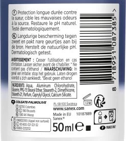 Sanex Men Active Control Deodorant Anti-Transpirant Roller 6 X 50ml - Voordeelverpakking -Lichaamsverzorging 1073x1200