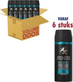 Axe Collision Leather & Cookies Bodyspray Deodorant - 6 X 150 Ml - Voordeelverpakking -Lichaamsverzorging 1074x1200 4