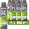 Dove Men+Care Extra Fresh Anti-Transpirant Deodorant Spray - 6 X 150 Ml - Voordeelverpakking