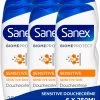 Sanex BiomeProtect Dermo Sensitive Douchegel - 6 X 250ml - Voordeelverpakking