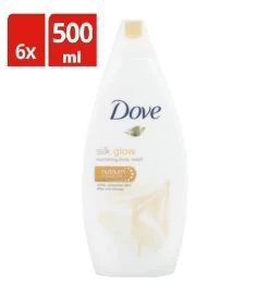 Dove Silk Douchegel - 6 X 500ml - Voordeelverpakking -Lichaamsverzorging 1090x1200 1