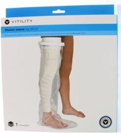 VITILITY Douchehoes Been Heel - Gipshoes - Gips En Verband Bescherming Tegen Vocht -Lichaamsverzorging 1095x1200