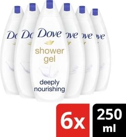 Dove Douchegel Deeply Nourishing - 6 X 225 Ml - Voordeelverpakking 16 Dove Douchegel Deeply Nourishing - 6 X 225 Ml - Voordeelverpakking -Lichaamsverzorging 1101x1200 1