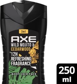 Axe Green Mojito & Cedarwood Douchegel - 6 X 250 Ml - Voordeelverpakking -Lichaamsverzorging 1103x1200 5