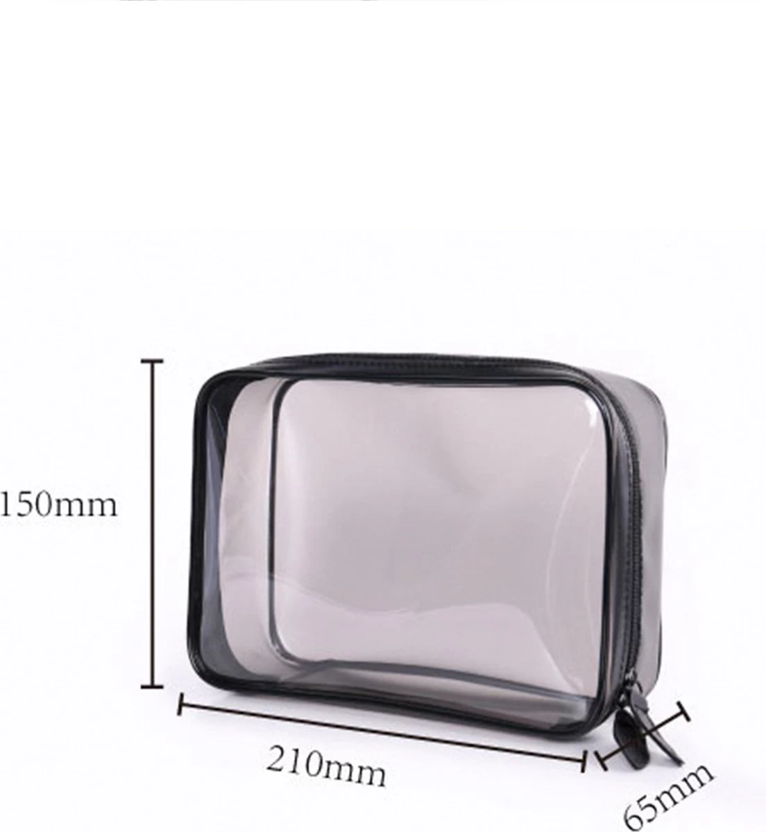 Somstyle 8-Delig Reisflesjes Set Transparant - Vliegtuig Handbagage - Toilettas Inclusief Potjes & Navulbare Flacons - Reisaccessoires - Wit 3 Somstyle 8-Delig Reisflesjes Set Transparant - Vliegtuig Handbagage - Toilettas Inclusief Potjes & Navulbare Flacons - Reisaccessoires - Wit - Afbeelding 3