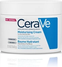 CeraVe - Moisturizing Cream - Bodycrème - Droge Tot Zeer Droge Huid - 340 G