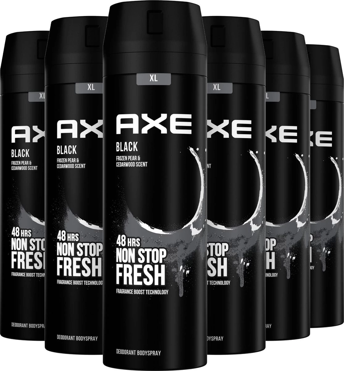 Axe Black Bodyspray Deodorant - 6 X 200 Ml - Voordeelverpakking 2 Axe Black Bodyspray Deodorant - 6 X 200 Ml - Voordeelverpakking - Afbeelding 2
