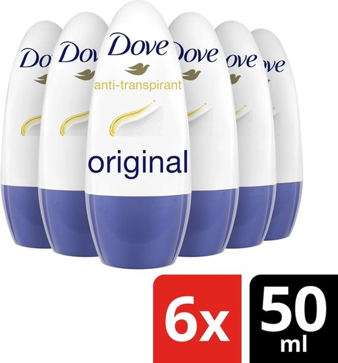 6x Dove Deodorant Roller Original 50 Ml 9 6x Dove Deodorant Roller Original 50 Ml - Afbeelding 9