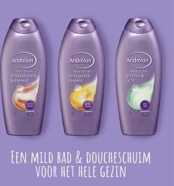 Andrélon Ontspannend & Kalmerend Bad & Douchegel - 6 X 750 Ml - Voordeelverpakking -Lichaamsverzorging 1121x1200 1