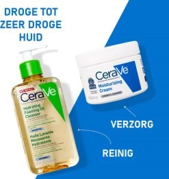 CeraVe - Hydrating Foaming Oil Cleanser - Voor Normale Tot Droge Huid - 236ml -Lichaamsverzorging 1136x1200