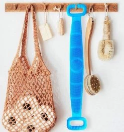 Merkloos Rug Scrubber - Doucheborstel - Lange Lichaamsborstel - Dubbelzijdig Design - 70CM - Rugborstel - Krabber - Douche - Bad - Badborstel - Rug Krabber Siliconen - Massage Borstel - Bath Towel - Back Scrubber - -Lichaamsverzorging 1136x1200 4