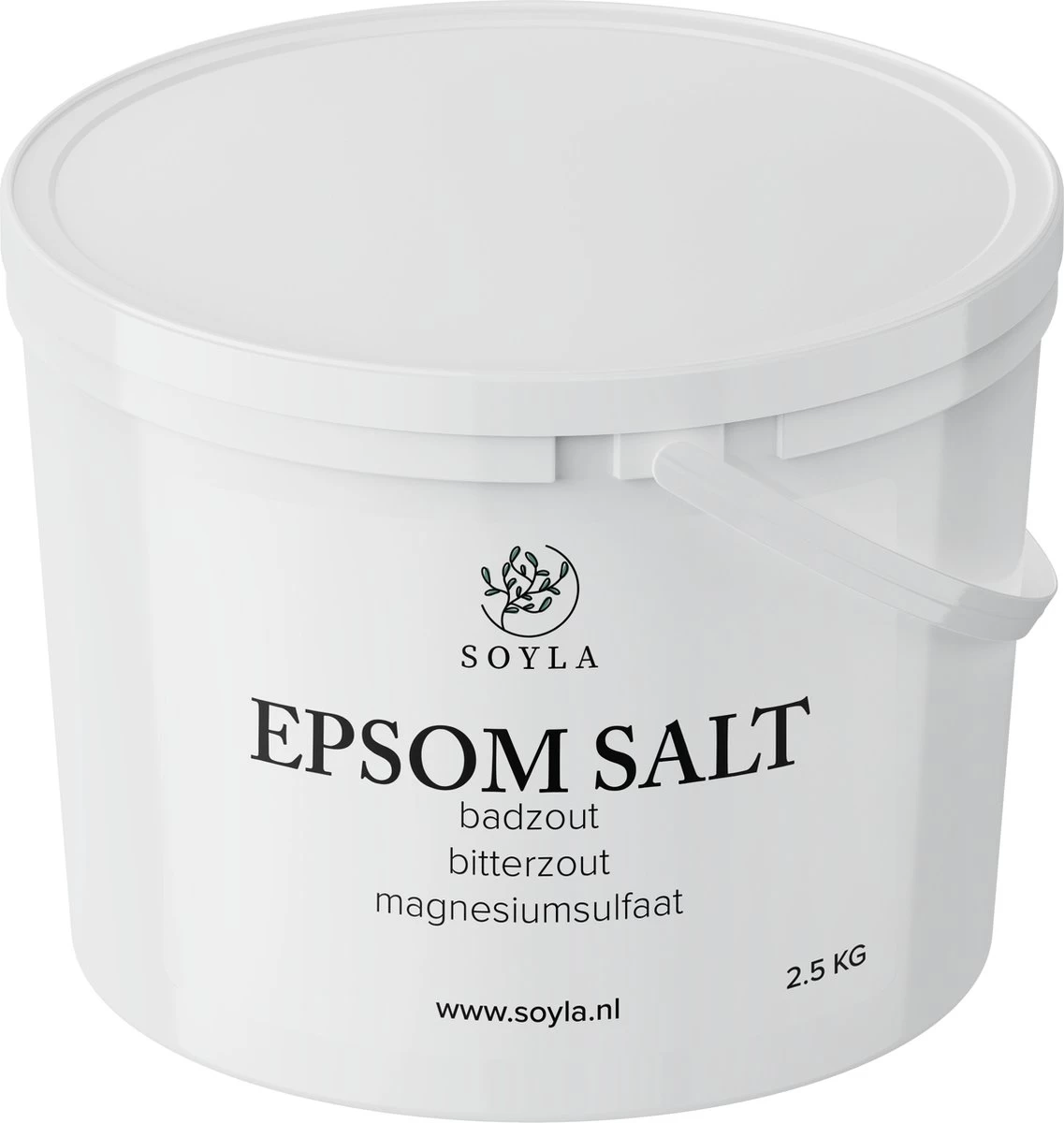 Epsom Zout - 2,5 KG - Badzout - Epsom Salt - Magnesiumsulfaat 2 Epsom Zout - 2,5 KG - Badzout - Epsom Salt - Magnesiumsulfaat - Afbeelding 2