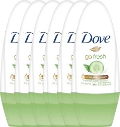 Dove Deodorant Vrouw Cucumber Green Tea - 6 X 50 Ml - Voordeelverpakking