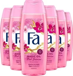 Fa Magic Oil Pink Jasmine Douchegel 6x 250ml - Grootverpakking