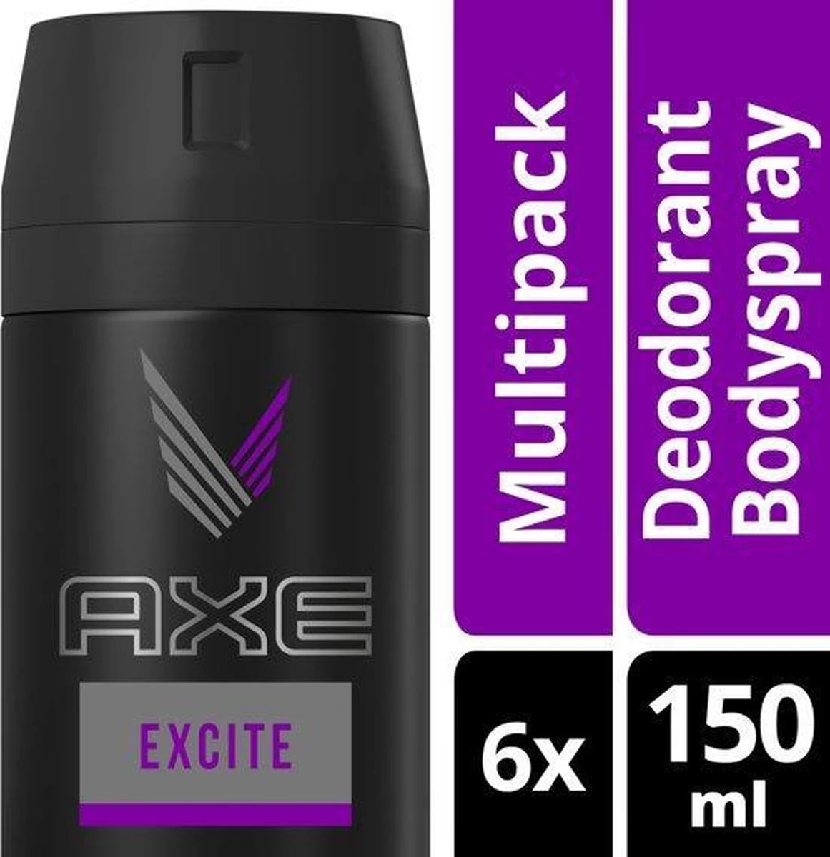 Axe Excite Bodyspray Deodorant - 6 X 150 Ml - Voordeelverpakking 15 Axe Excite Bodyspray Deodorant - 6 X 150 Ml - Voordeelverpakking - Afbeelding 15