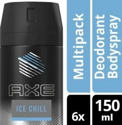 Axe Ice Chill Bodyspray Deodorant - 6 X 150 Ml - Voordeelverpakking -Lichaamsverzorging 1166x1200 7