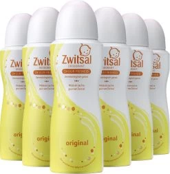 Zwitsal Original Deodorant - 6 X 100 Ml - Voordeelverpakking