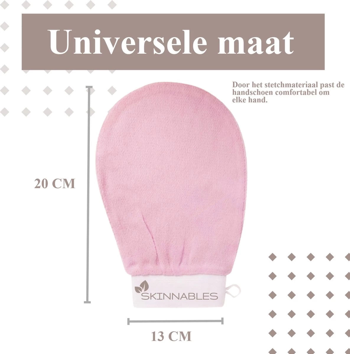 Skinnables Scrub Handschoen - Huidverzorging Voor Hele Lichaam En Gezicht - Douchehandschoen - Exfoliating Glove 5 Skinnables Scrub Handschoen - Huidverzorging Voor Hele Lichaam En Gezicht - Douchehandschoen - Exfoliating Glove - Afbeelding 5