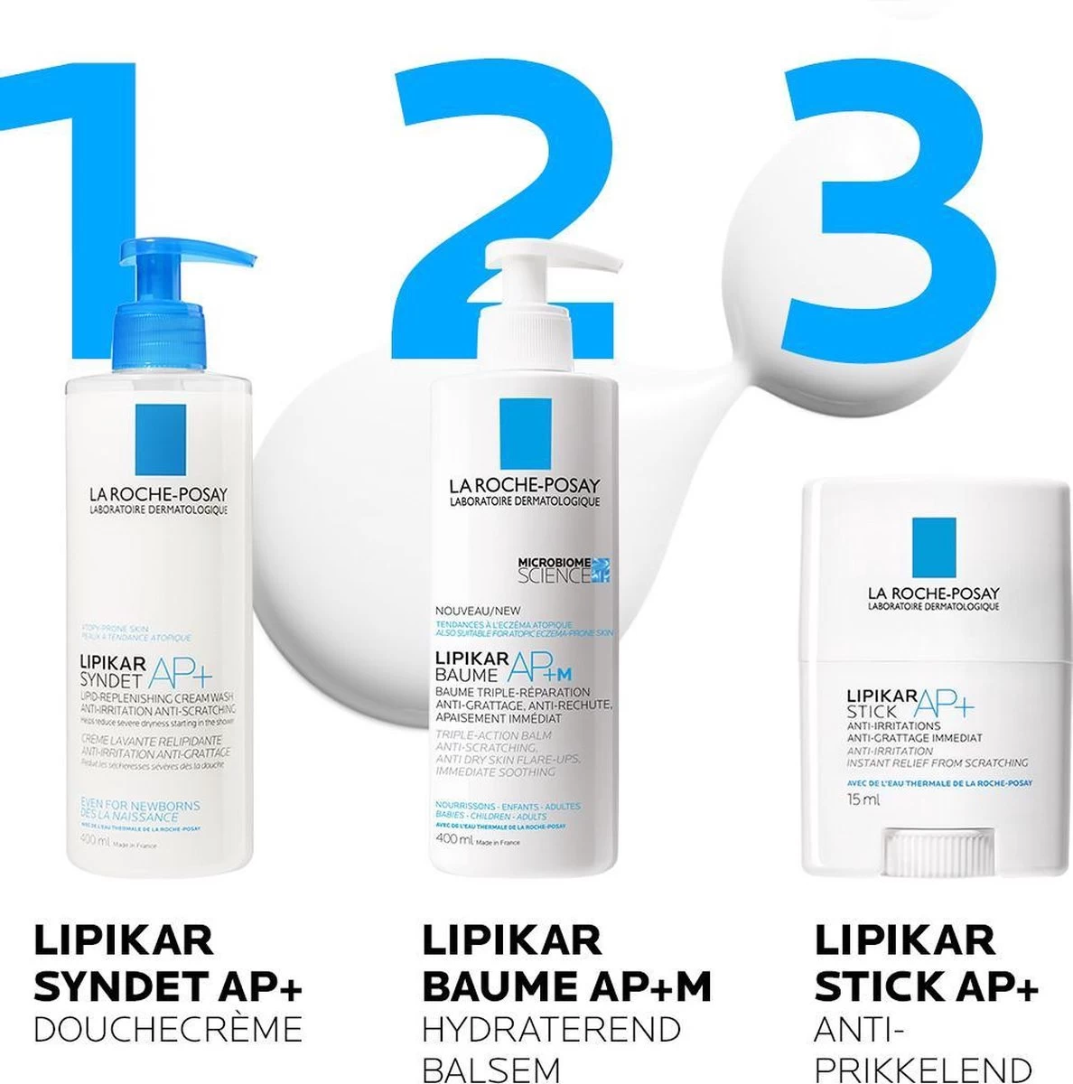 La Roche-Posay Lipikar Balsem AP+m Bodymelk - Droge Huid - 400 Ml 9 La Roche-Posay Lipikar Balsem AP+m Bodymelk - Droge Huid - 400 Ml - Afbeelding 9