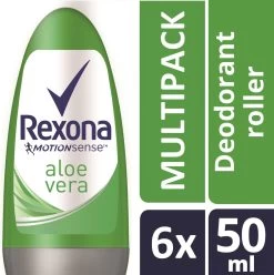 Rexona Aloe Vera Deodorant Roller - 6 X 50 Ml - Voordeelverpakking -Lichaamsverzorging 1194x1200 2