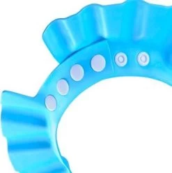 Merkloos Douchekapje | Kind Haarwas Hulp Kap | Blauw -Lichaamsverzorging 1197x1200 6