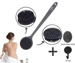 Blubs® Badborstel - Dry Brush - Grijs