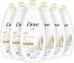 Dove Silk Douchegel - 6 X 500ml - Voordeelverpakking