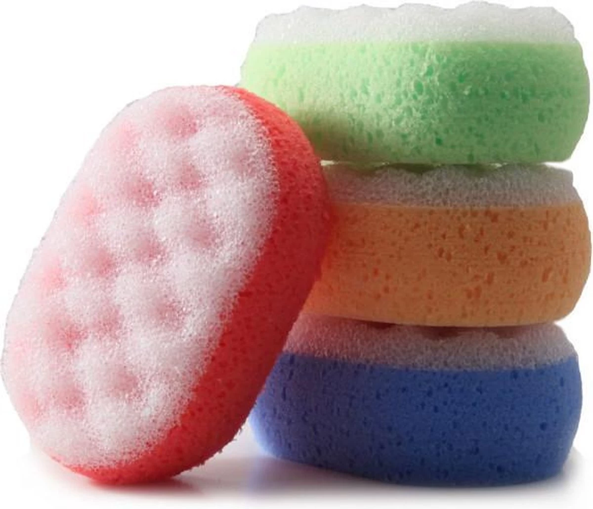 Martini Massagespons - Voordeelset 3 Stuks - 3 Verschillende Kleuren - Afmeting: 14 Cm X 9 Cm X 4.5 Cm. 2 Martini Massagespons - Voordeelset 3 Stuks - 3 Verschillende Kleuren - Afmeting: 14 Cm X 9 Cm X 4.5 Cm. - Afbeelding 2