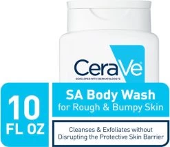 CeraVe Body Wash Met Salicyl Acid - Geurvrij 296ml -Lichaamsverzorging 1200x1037 1