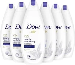 Dove Douchegel Deeply Nourishing - 6 X 225 Ml - Voordeelverpakking