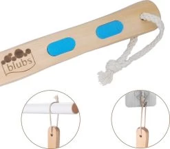 Blubs® – Houten Badborstel – Dry Brush – Rug Scrubber – Lichaamsborstel – Rugborstel Douche Met Steel – Huidborstel – Rugborstel Hout – Houten Badborstel Met Steel – Doucheborstel Met Steel – Houten Borstel – Droogborstel – Massage – Blauw -Lichaamsverzorging 1200x1056 3