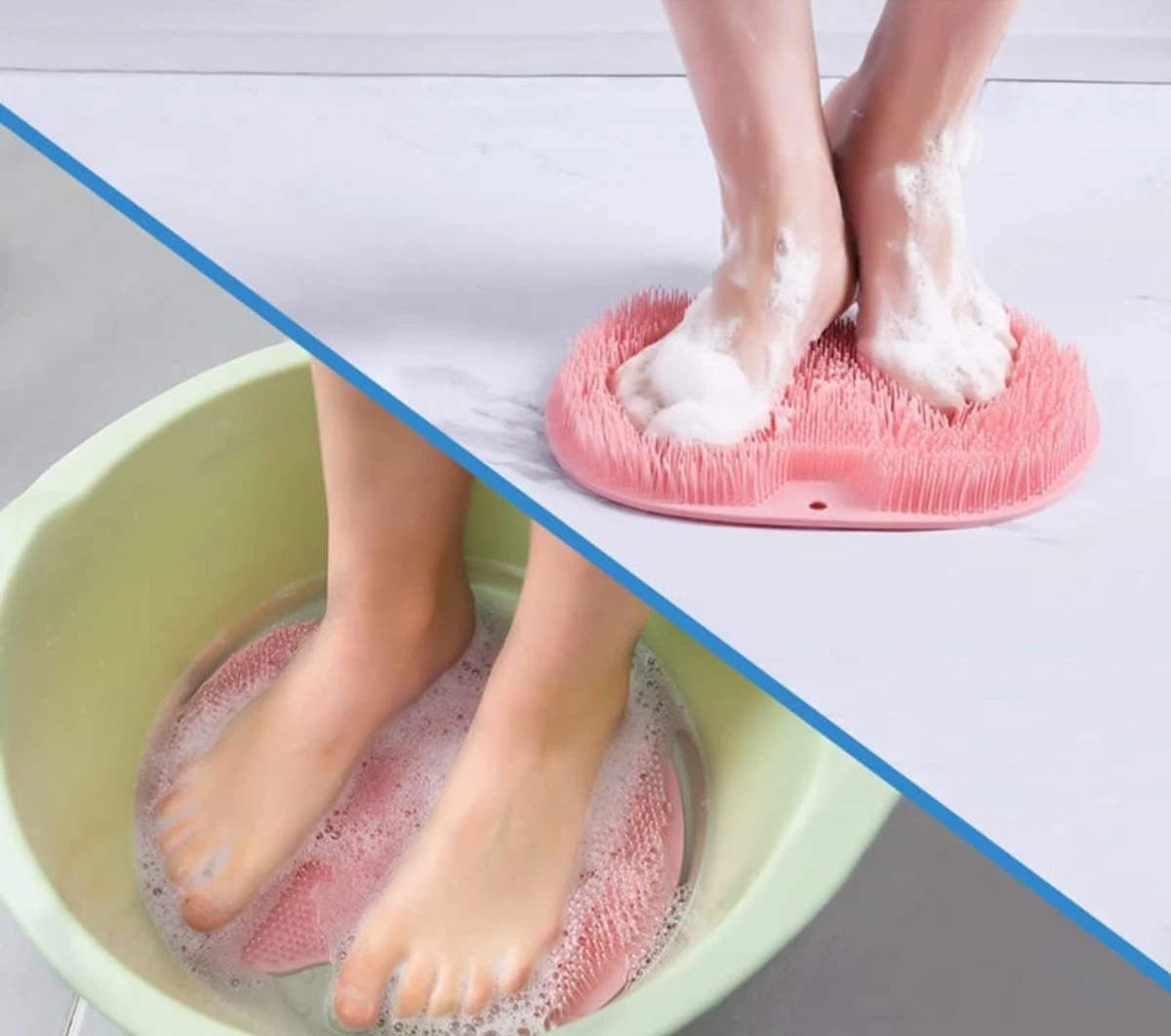 Rug En Voeten Scrubber Douche - Rug Borstel - Zuignappen - Zelfklevend - Voeten Borstel - Lichaamsborstel 3 Rug En Voeten Scrubber Douche - Rug Borstel - Zuignappen - Zelfklevend - Voeten Borstel - Lichaamsborstel - Afbeelding 3