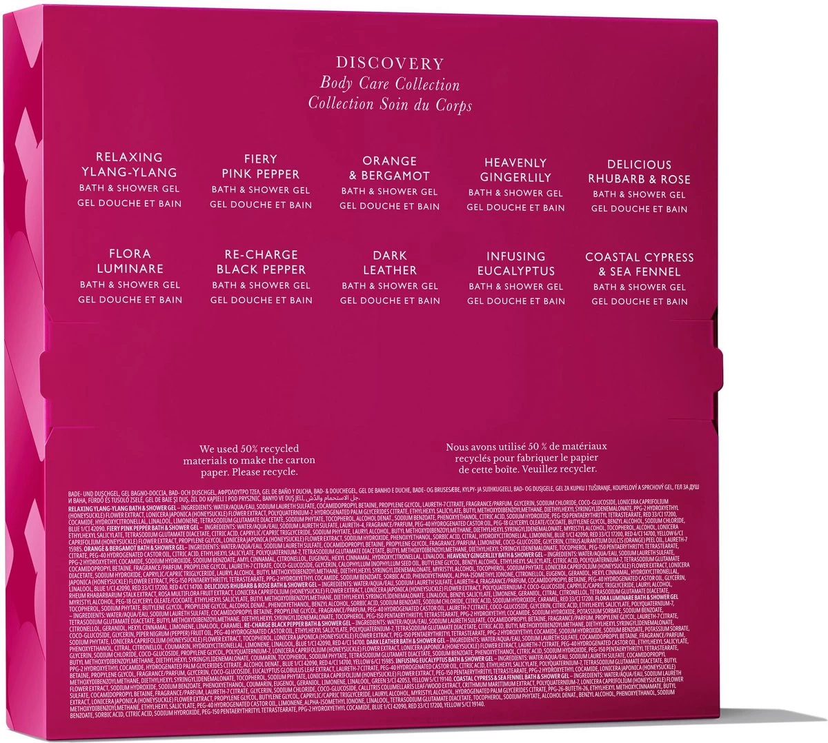 Molton Brown Discovery Set 10 X 30ml Bad/douchegel 2 Molton Brown Discovery Set 10 X 30ml Bad/douchegel - Afbeelding 2