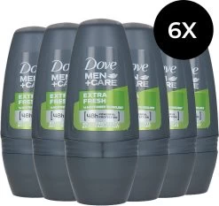 Dove Men+Care Extra Fresh Anti-Transpirant Deodorant Roller - 6 X 50 Ml - Voordeelverpakking -Lichaamsverzorging 1200x1131 2