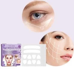 Anti Rimpel Pads - 100 Stuks! - Anti-rimpel Pads Gezicht - Anti Rimpel Pleisters - Anti Rimpel - Rimpel Verwijderaar - Facelift Apparaat - Facelift Tape - Facelift Masker