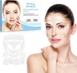 Cozy World - Anti Rimpel Pads - 160 Delig - 10 Sets Van 16 Patches - Siliconen - Gezicht Stretcher - Anti Aging - Eye Patch - Wallen - Botox Alternatief