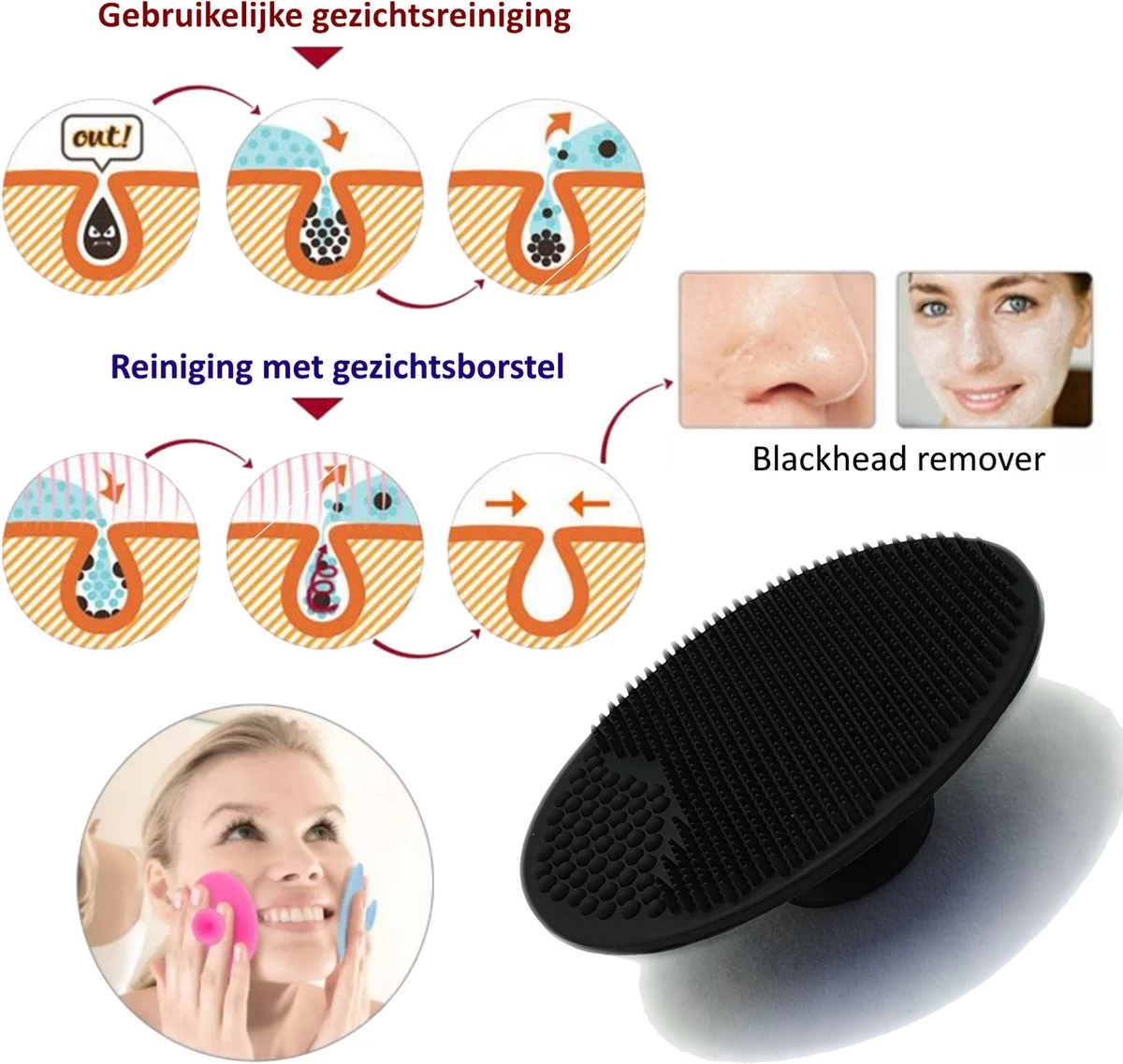 Blubs® – Houten Badborstel – Dry Brush – Rug Scrubber – Lichaamsborstel – Rugborstel Douche Met Steel – Huidborstel – Rugborstel Hout – Houten Badborstel Met Steel – Doucheborstel Met Steel – Houten Borstel – Droogborstel – Massage – Zwart 5 Blubs® – Houten Badborstel – Dry Brush – Rug Scrubber – Lichaamsborstel – Rugborstel Douche Met Steel – Huidborstel – Rugborstel Hout – Houten Badborstel Met Steel – Doucheborstel Met Steel – Houten Borstel – Droogborstel – Massage – Zwart - Afbeelding 5