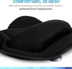 TIGIOO Luxe Home Spa Badkussen Small - Zwart Kussen Voor In Bad - Met 6 Zuignappen - Extra Comfort -Lichaamsverzorging 1200x1140 2