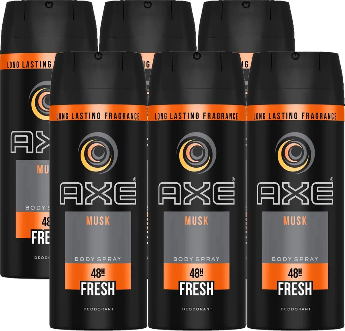 Axe Musk Bodyspray Deodorant - 6 X 150 Ml - Voordeelverpakking 2 Axe Musk Bodyspray Deodorant - 6 X 150 Ml - Voordeelverpakking - Afbeelding 2