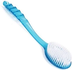 Merkloos Bad Borstel Met Lange Steel En Scrubber - Huid Massage Douche Borstel - Body Borstel Voor Rug Peeling - Badkamer Accessoires