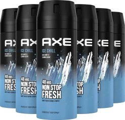 Axe Ice Chill Bodyspray Deodorant - 6 X 150 Ml - Voordeelverpakking -Lichaamsverzorging 1200x1157 4